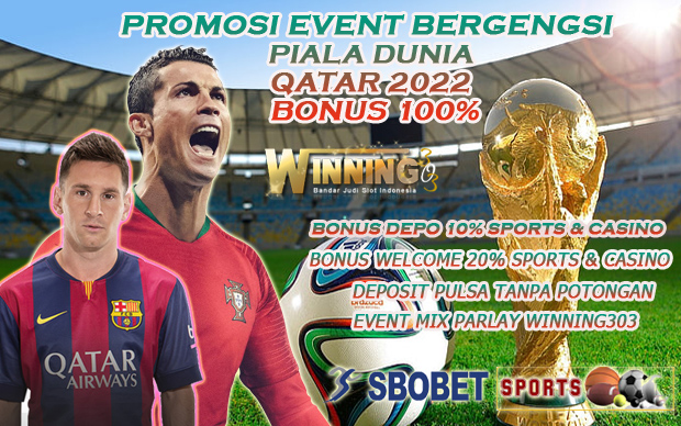 Promosi Event Bergengsi Piala Dunia Qatar 2022 Bonus 100%